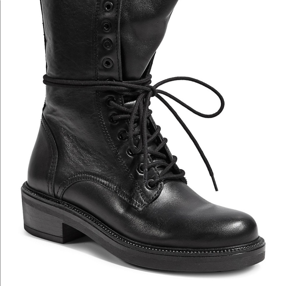 INUOVO LEATHER Combat Boots Turkish Made